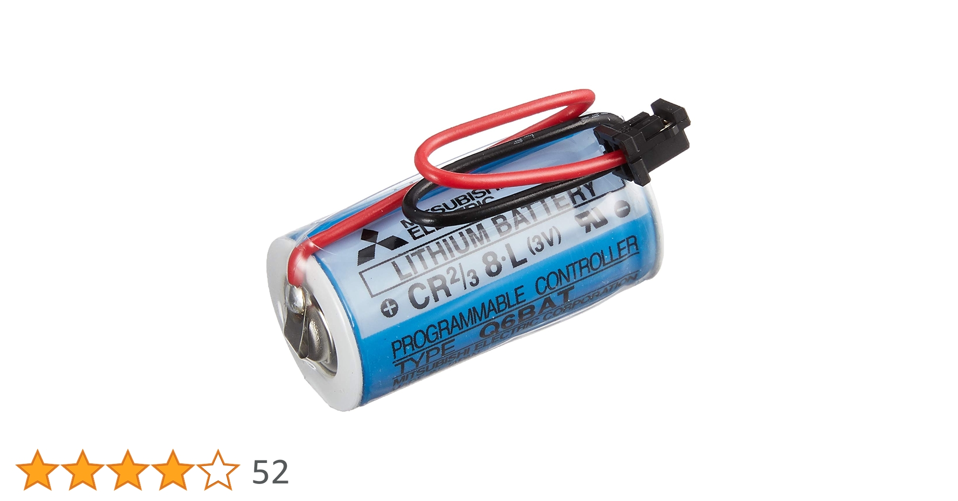 Amazon | 三菱電機 シーケンサバッテリー Q6BAT | 電設用部品・資材