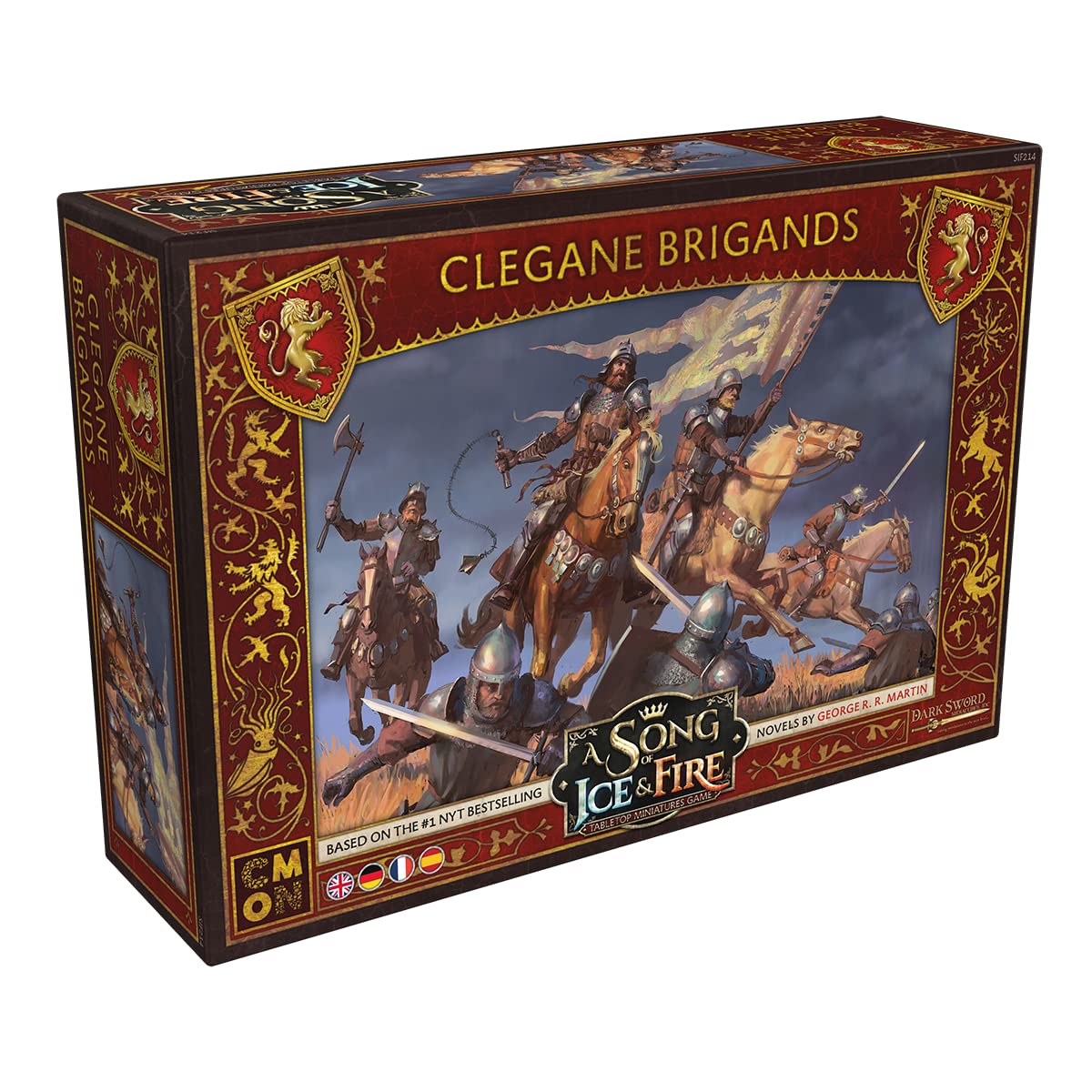 CMON Canción de Hielo y Fuego Elefantes de Guerra de la Compañía Dorada Juego de Miniaturas — view 24