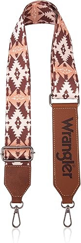 Wrangler Strap Western Purse Straps Replacement Crossbody Handbag Adjustable Aztec Wide Guitar Strap