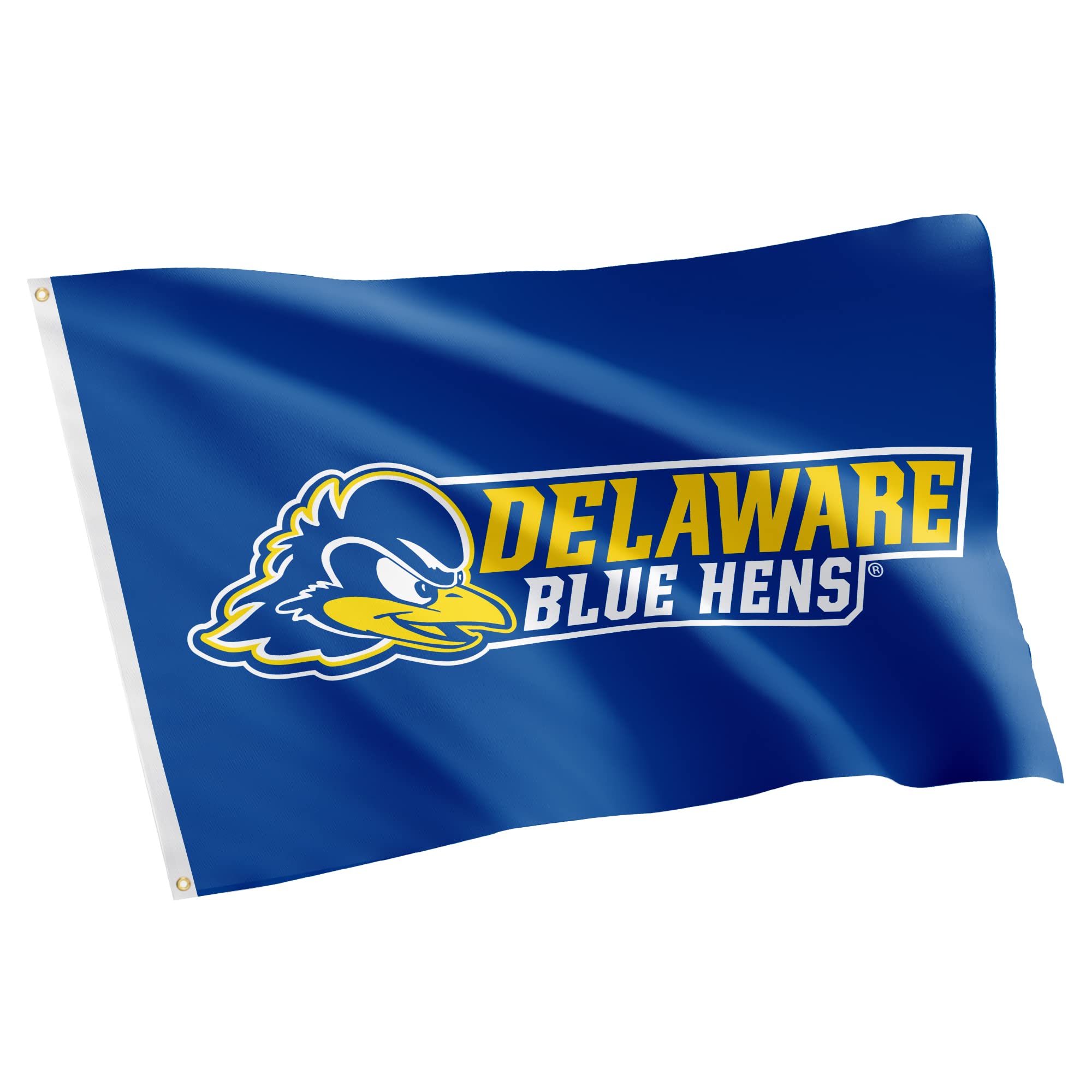 Desert Cactus University Of Delaware Fightin' Blue Hens Flag - 3x5 Feet, 100% Polyester, Indoor/Outdoor