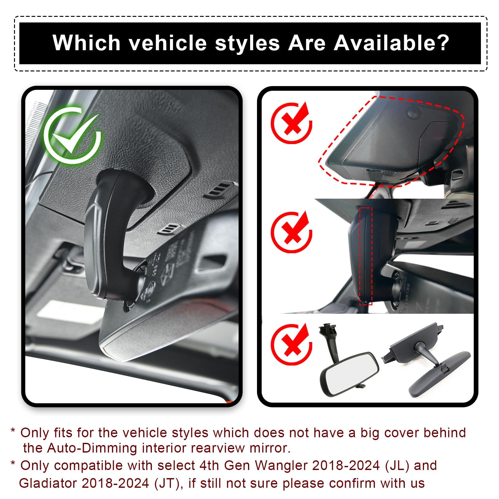 Mangoal 4K Dash Cam Custom Fit for Jeep Gladiator JT 2018 2019 2020 2021 2022 2023 2024 Mojave Overland & Wrangler JL 2018-2024 etc,Integrated OEM Look, UHD 2160P, App & WiFi,64GB Card