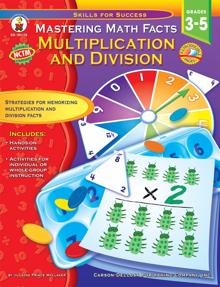 Mastering Math Facts, Grades 3 - 5 (Skills for Success)