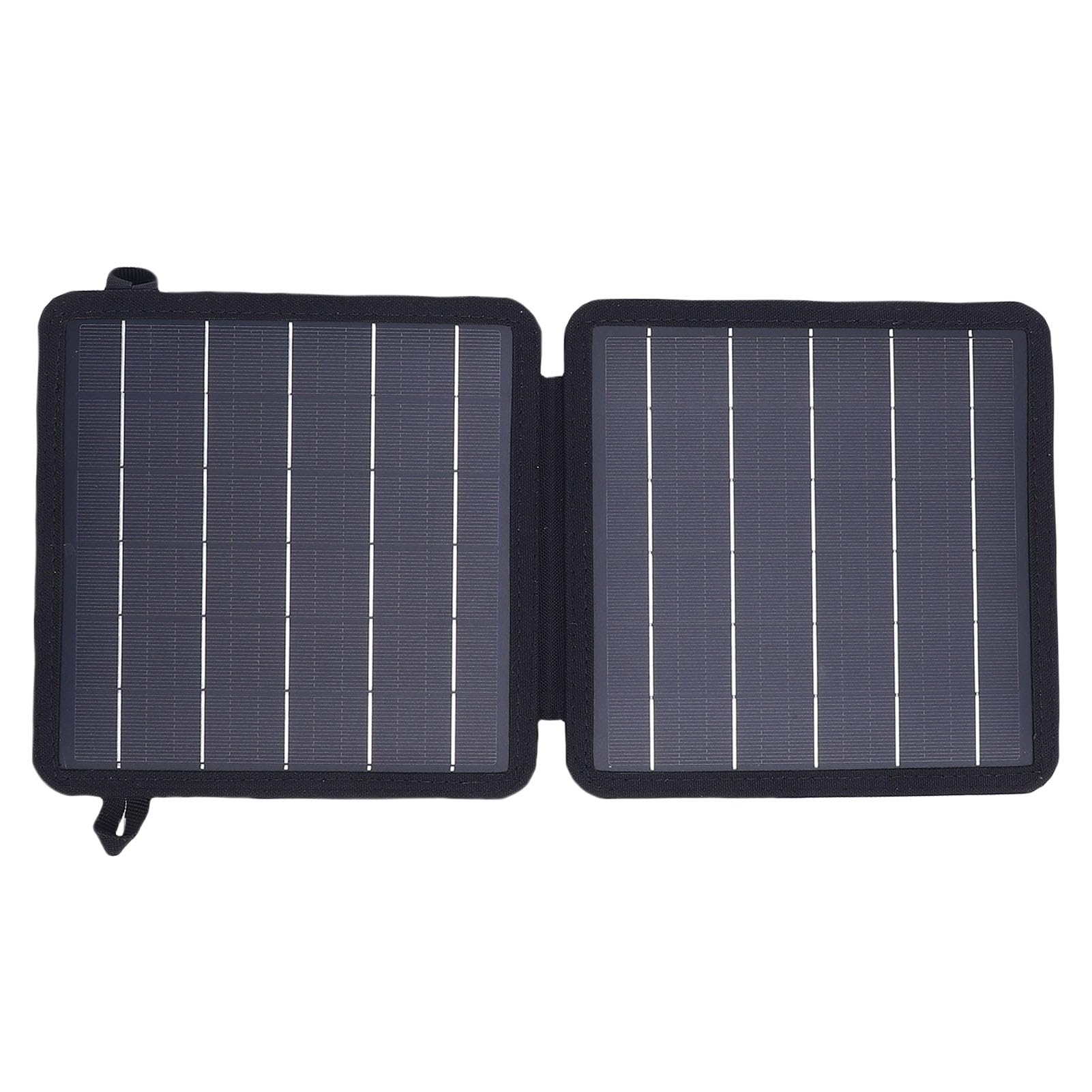 YWBL-WH Cargador Portátil de Panel Solar Plegable de 10 W con Salidas USB C USB A Cargador Solar Monocristalino para Acampar Senderismo Carga de Tableta de Teléfono Al Aire Libre