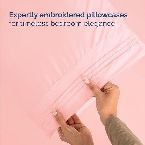 Miniatura 6 de Juego de sábanas de 3 piezas de tamaño individual, cómodas, transpirables y refrescantes, sábanas de lujo de hotel para mujeres y hombres, bolsillos