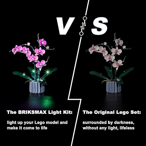 Miniatura 6 de BRIKSMAX Kit de iluminación LED para LEGO-10311 Orquídea  Compatible con Lego Creator Expert Building Blocks Model No incluye el juego de Lego