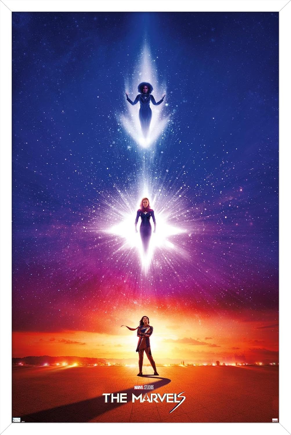 Trends International Marvel The Marvels - Teaser One Sheet Wall Poster, 34L x 22.4W, Premium Unframed Version