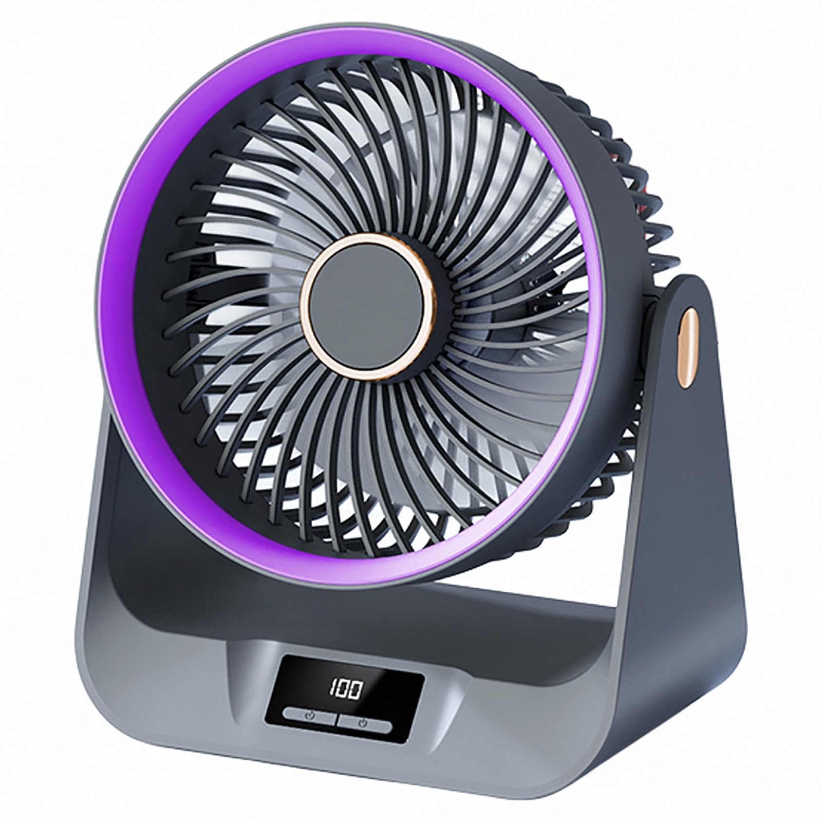 Ventilateur de bureau portable, Ventilateur de bureau oscillant en plastique