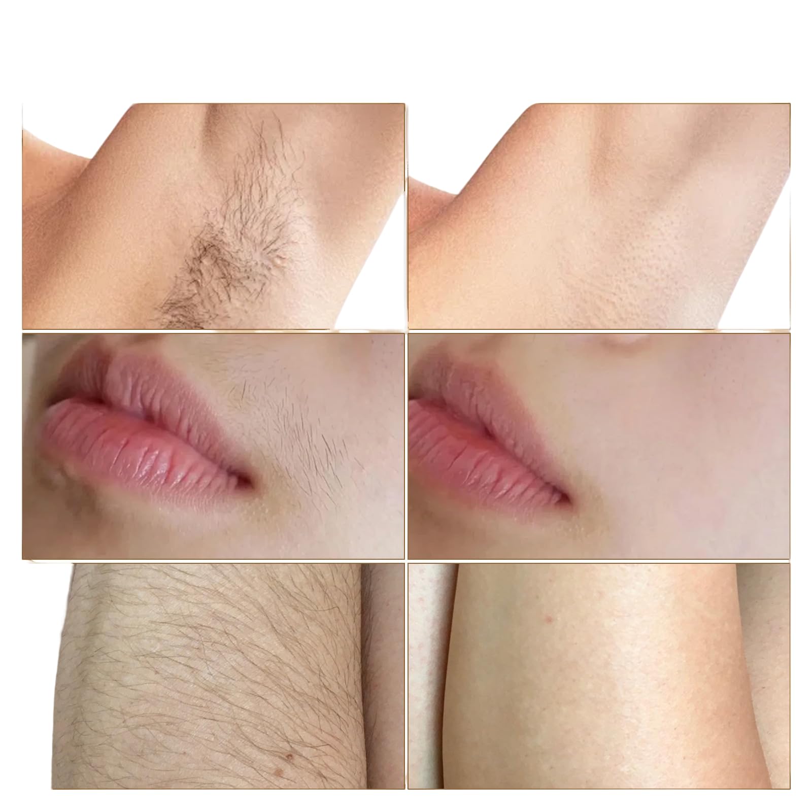 Piankowy krem do depilacji pod pachami, szybkoschnący bezbolesny spray do depilacji, jedwabisty krem do depilacji dla kobiet, miękki nawilżający spray do depilacji (5 szt.)