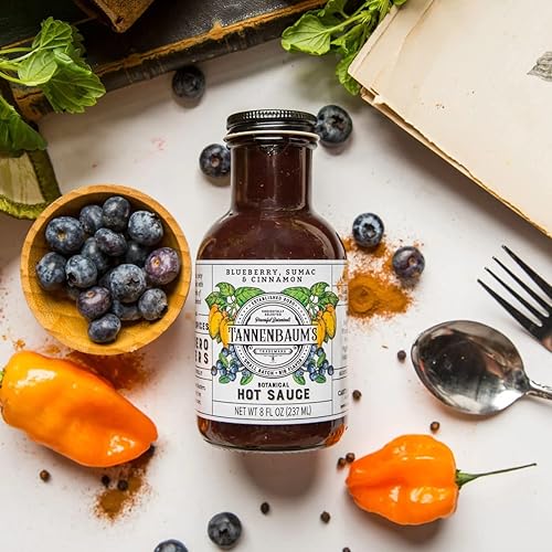 Miniatura 10 de Tannenbaum's Salsa picante botánica - Pimiento rojo, cáscara de limón y pimentón ahumado  8 onzas líquidas