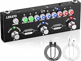 Pedale Multi Effetto Per Chitarra LEKATO - 9 Ampli, Delay, Reverb, Bluetooth 5.0, Ricaricabile - Foto 11