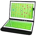 Soccer Coaching Board Soccer Coaches Clipboard Tactical Magnetic Board Kit with Dry Erase, Marker Pen and Zipper Bag (Football Board) (Soccer Coaching Board)