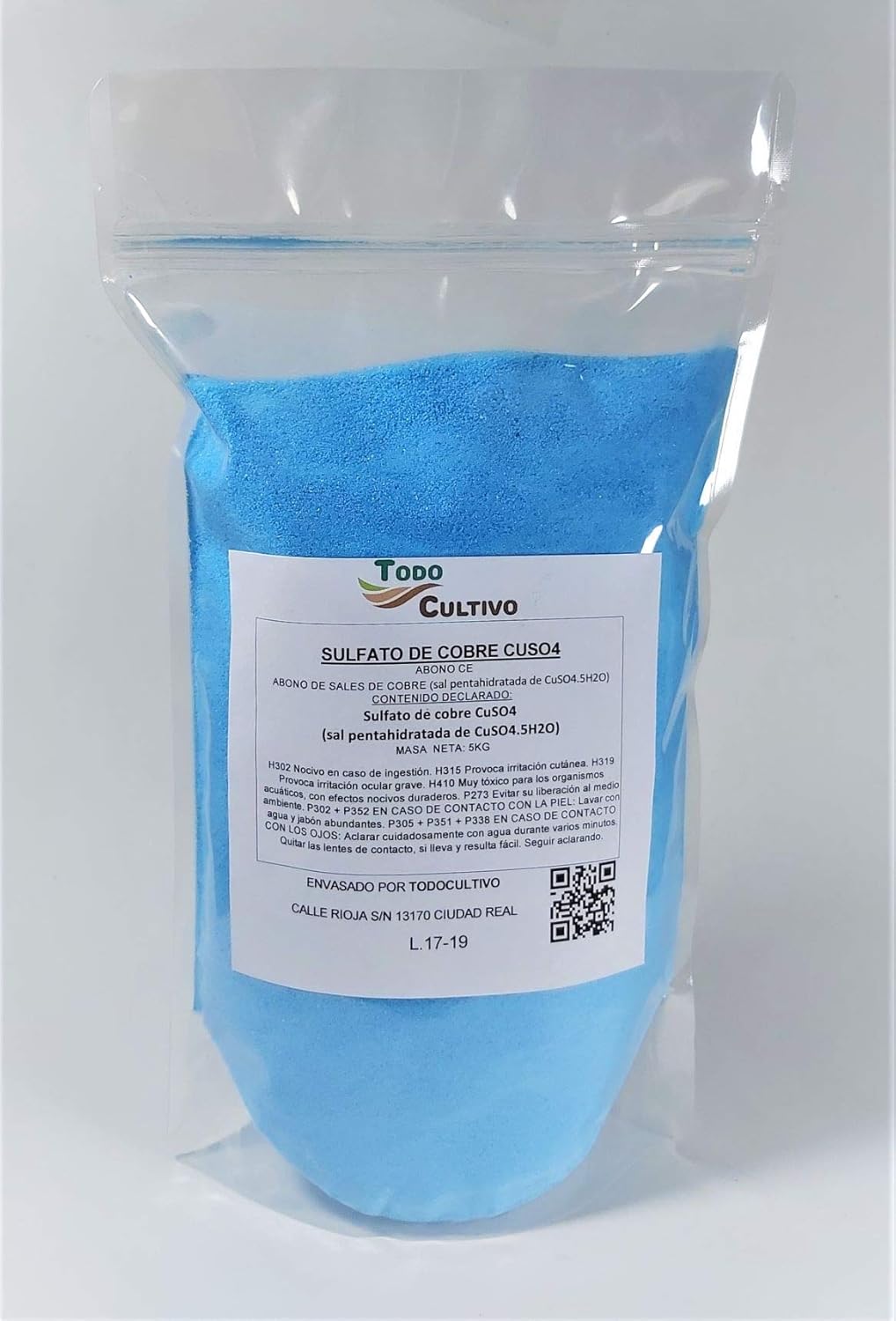 Kopersulfaat pentahydraat 99% CuSO4 5kg