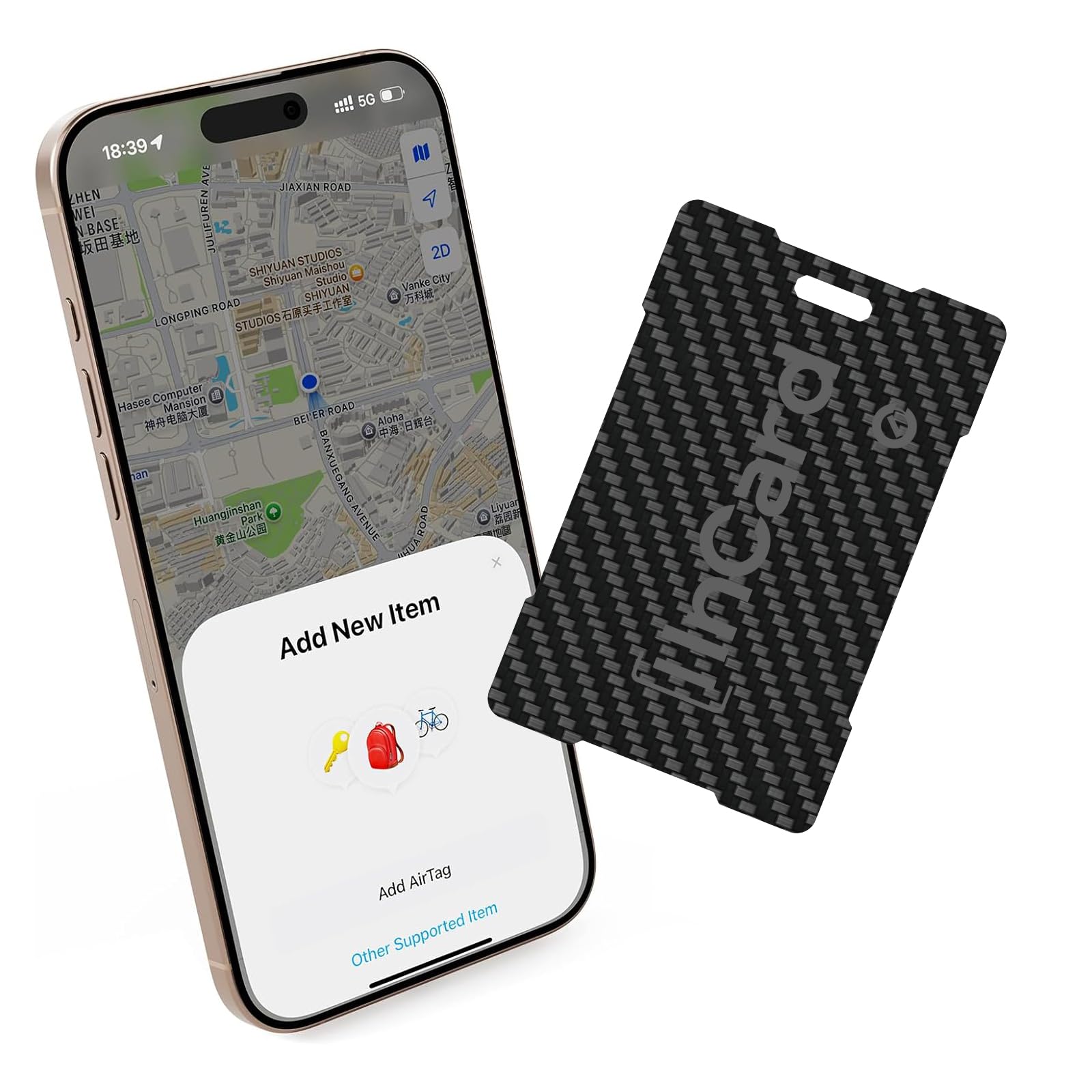[2025 New, Designed in California] Rechargable Wallet Tracker, Up to 5-Year Battery Life, Certifed by Apple Find My & Google's Find Hub, Item Locator, Card Holder Tracker, Bags, Android Tracker-image-5