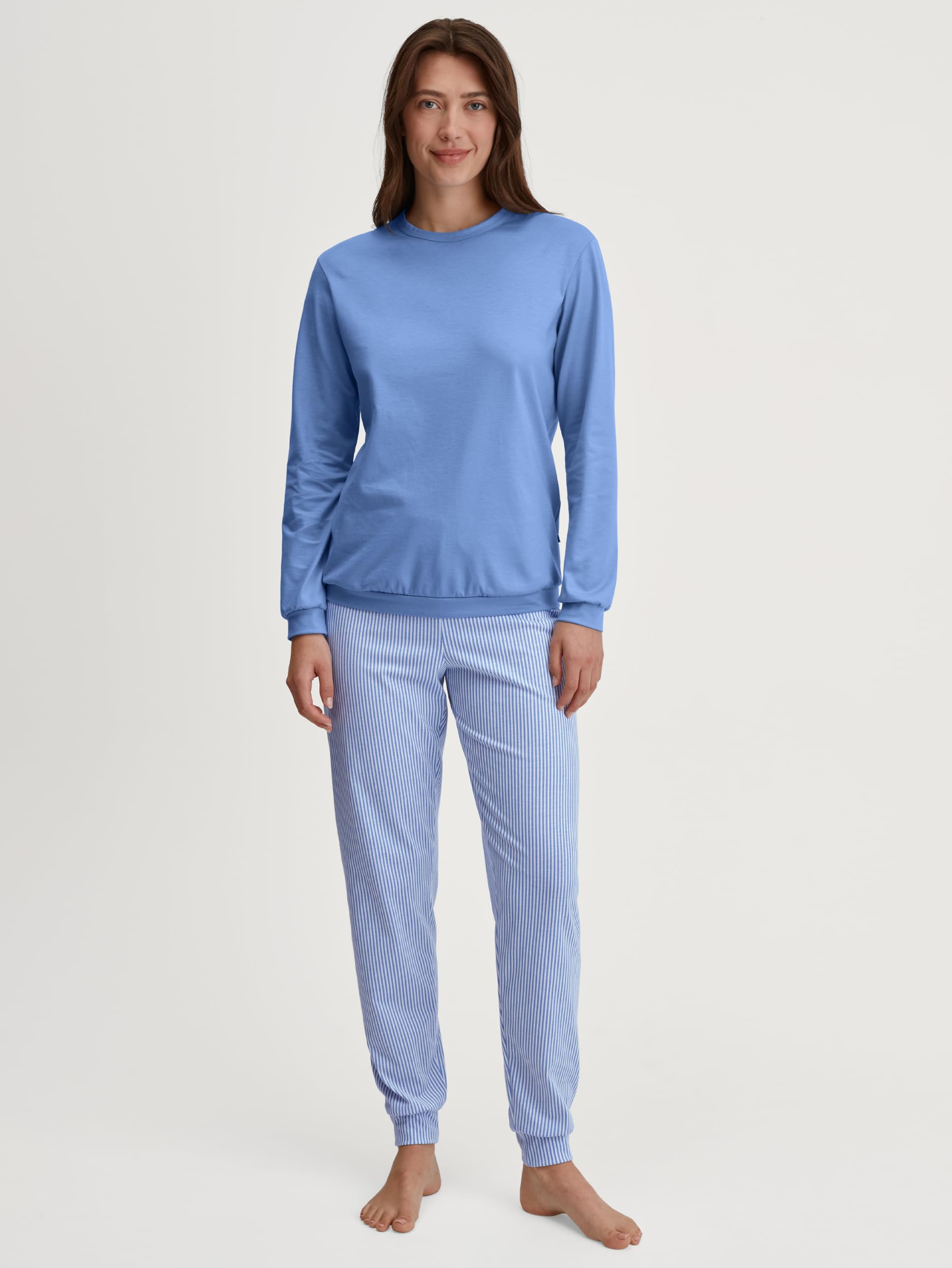 Calida Lovely Nights - Pijama para Mujer, 100% algodón, fácil de cuidar, elástico y Estable, en Punto Simple