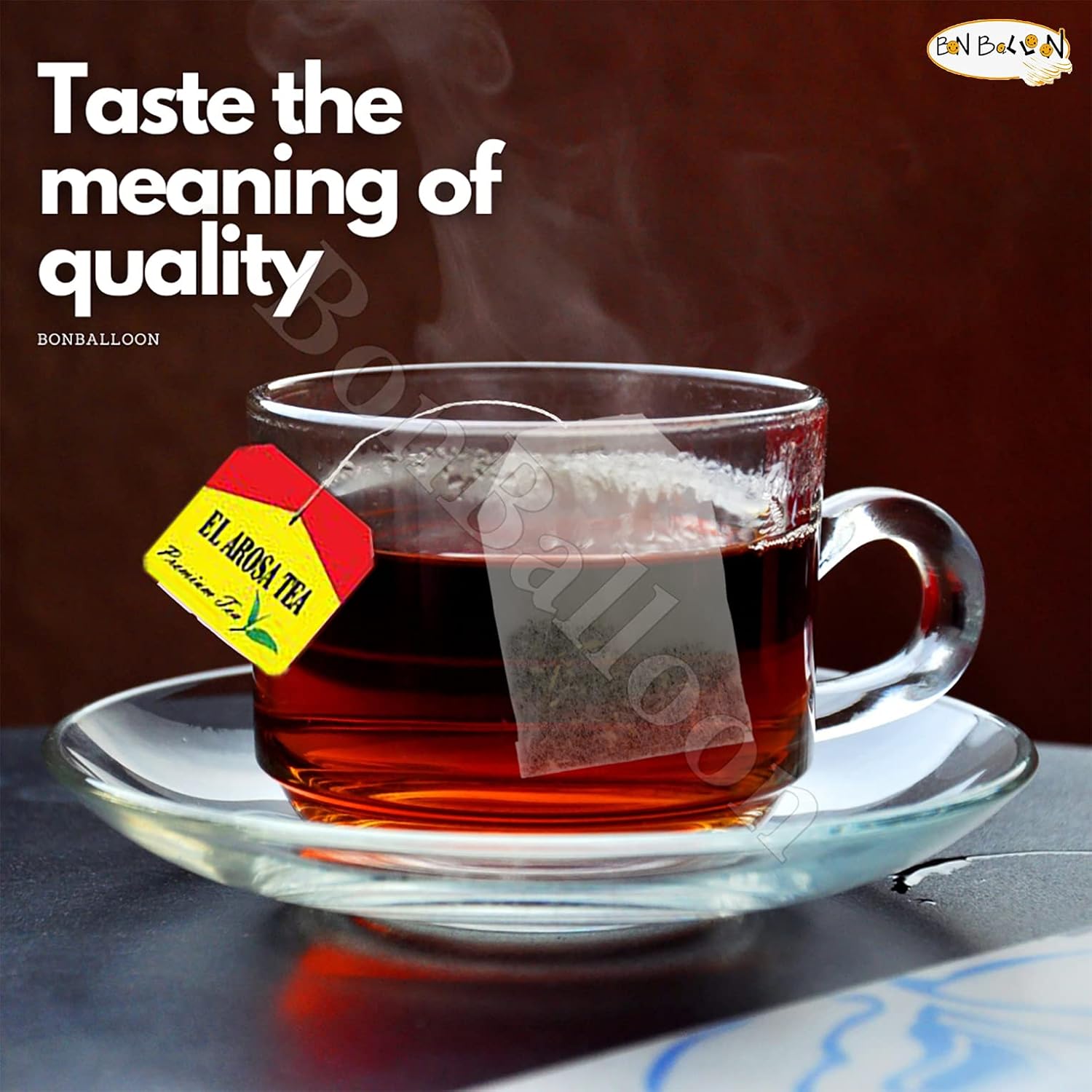 Al Arousa Alarousa Black Tea Bags Teas Indian Kenyan Traditional Egyptian Dust Egypt Arabian Strong Rich Pure Oriental Natural Taste Breakfast (200 Tea Bag) شاى العروسة