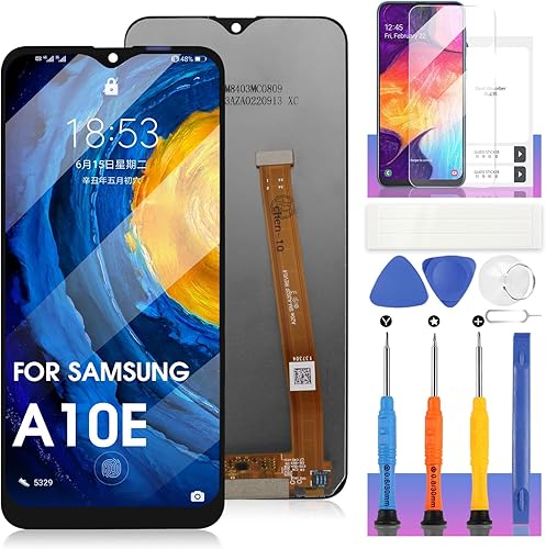 Para Samsung Galaxy A10E Pantalla Reemplazo para Samsung A10E LCD para Galaxy A10E Pantalla para SM-A102U, SM-S102DL Pantalla Táctil Digitalizador