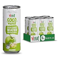 Vista 14 de Vinut Bebida de agua de coco original (16.57 onzas líquidas, paquete de 6), hidrata de forma natural, fresca, alta en calcio, rica en nutrientes