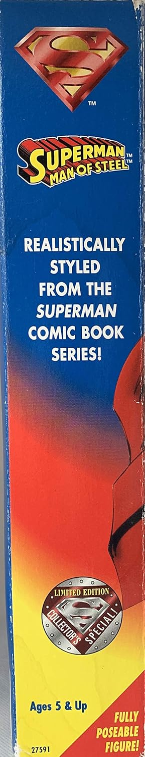 Black Friday - 80% OFF Superman Man of Steel 12 Action Figure (1996 Kenner) K-Mart Exclusive