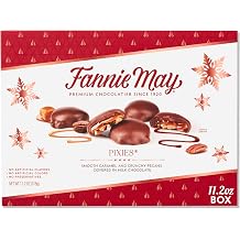 Fannie May, Milk Chocolate Holiday Gifts, Pixies, Holiday Chocolate Gift Box, 11.2 oz