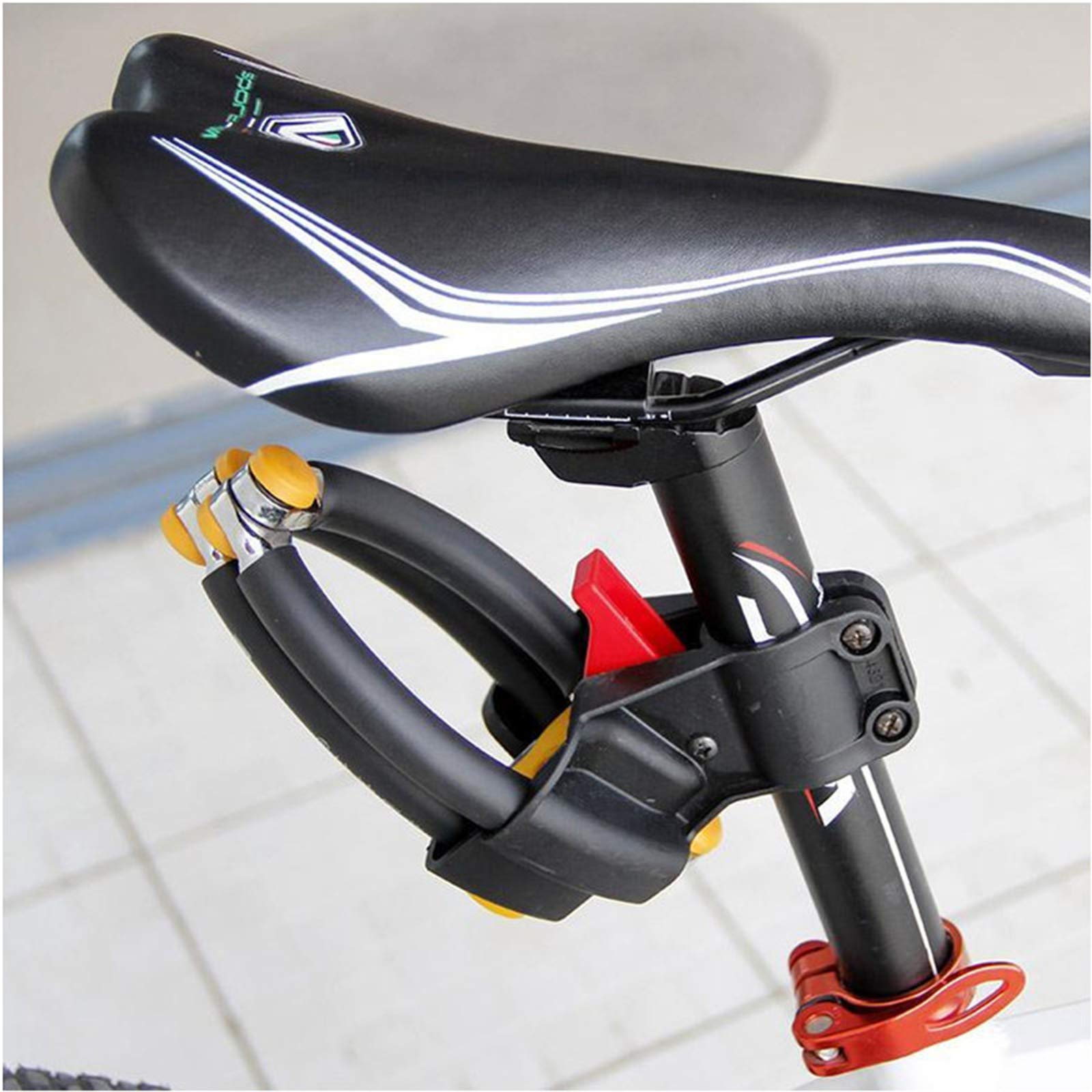 Lucchetto Pieghevole per Bicicletta, Cesoia Anti-Idraulica, Nucleo Antiperforazione,