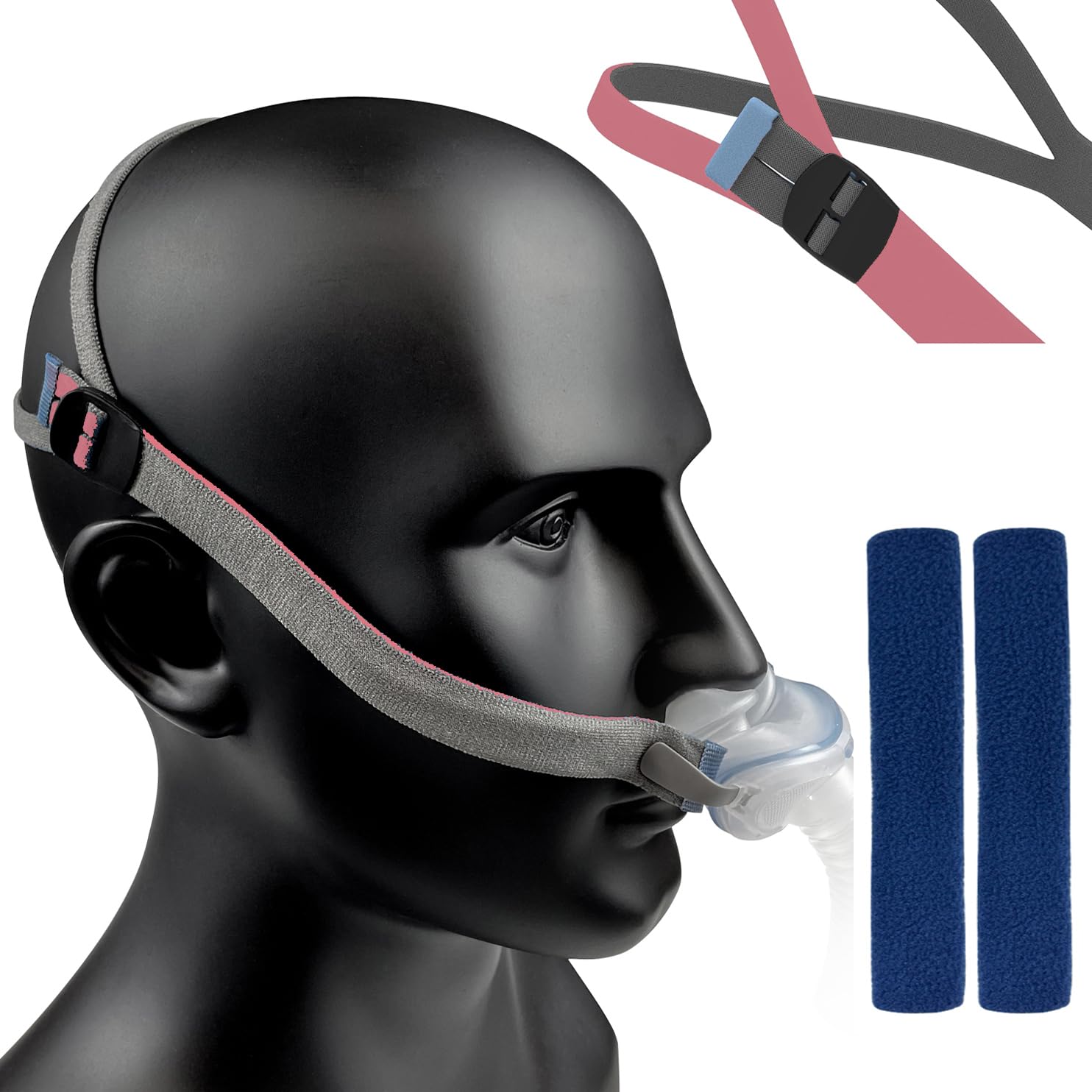 Upgraded Airsense 10 11 Headgear with Strap Covers Airfit P10 CPAP