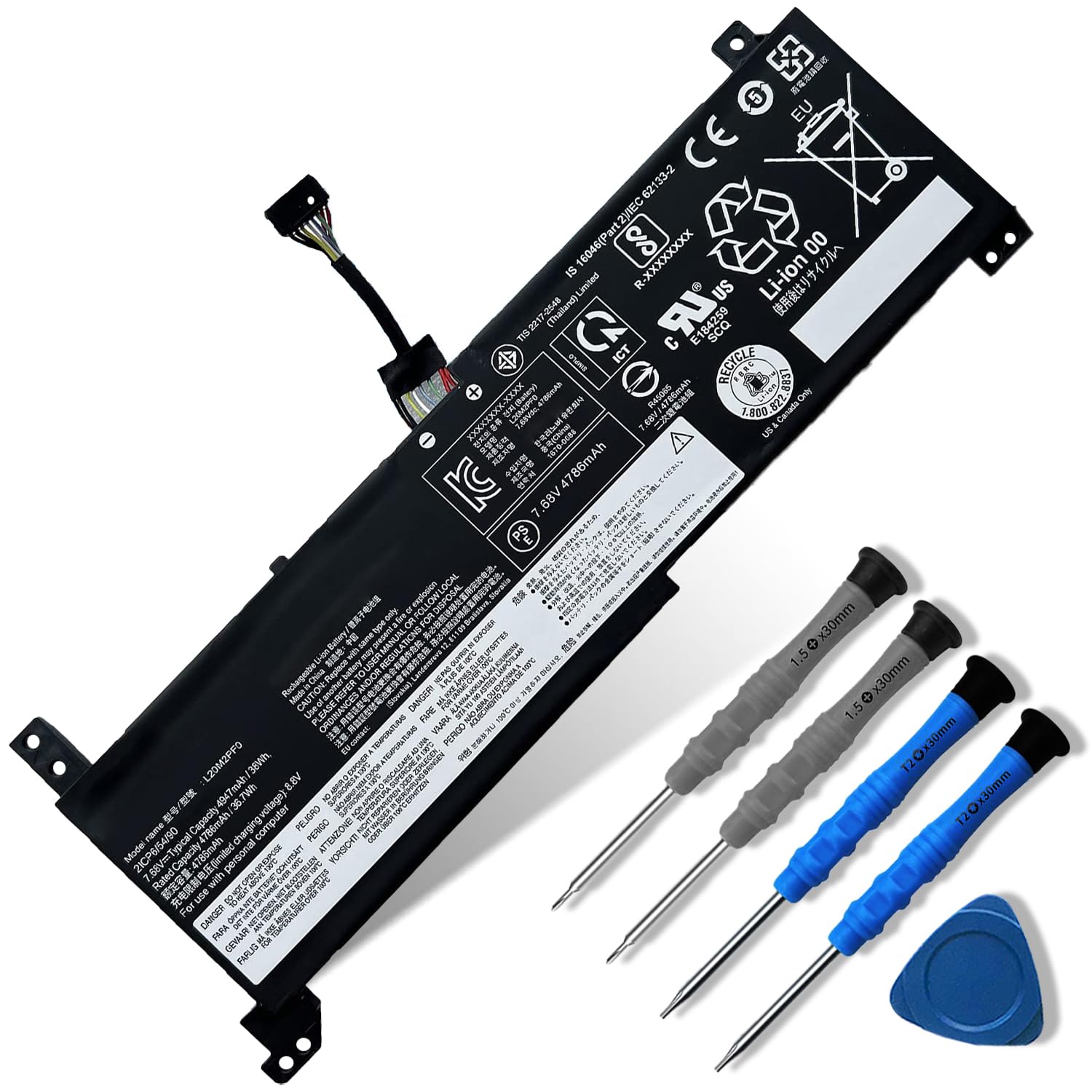 Lenovo IdeaPad S340-14WL SSD バッテリー残量約86% Amazon.com: EPYOBW L18L3PF2 Laptop Battery 36Wh 3223mAh 11.34V