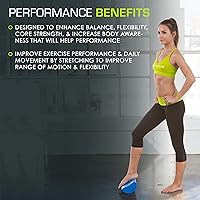 Vista 4 de ProsourceFit Flex Foam Rollers for Muscle Massage, Physical Therapy, Core & Balance Exercises Stabilization