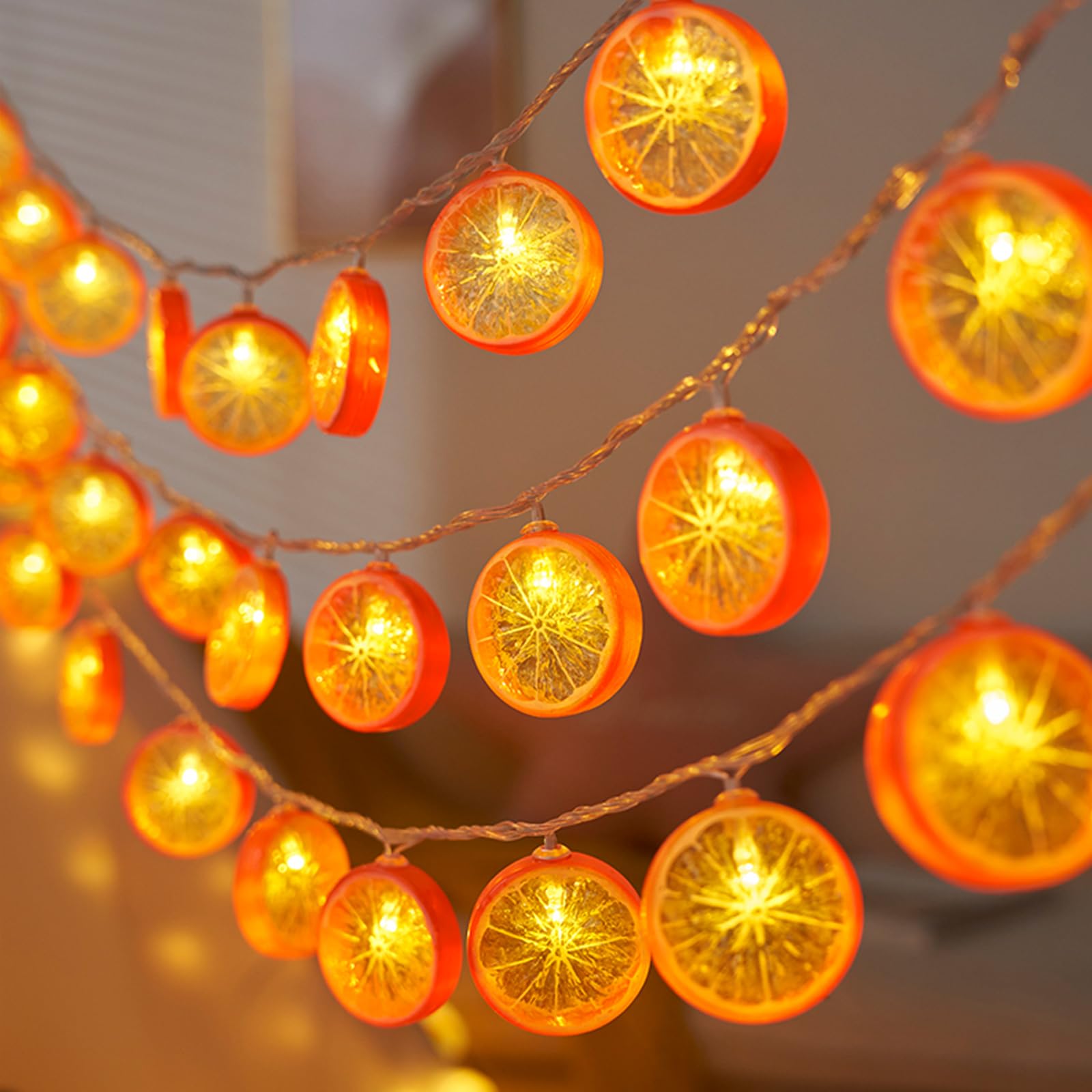 Catena Luminosa a Batteria Bianco Caldo 500 LED Multicolor