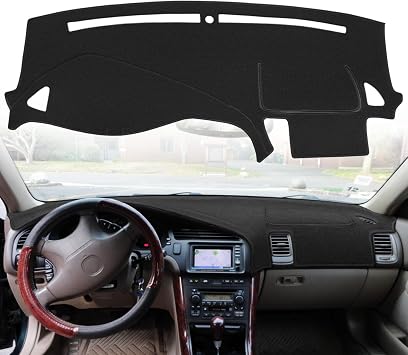 Dash Cover Mat Custom Fit for Acura TL Black K358