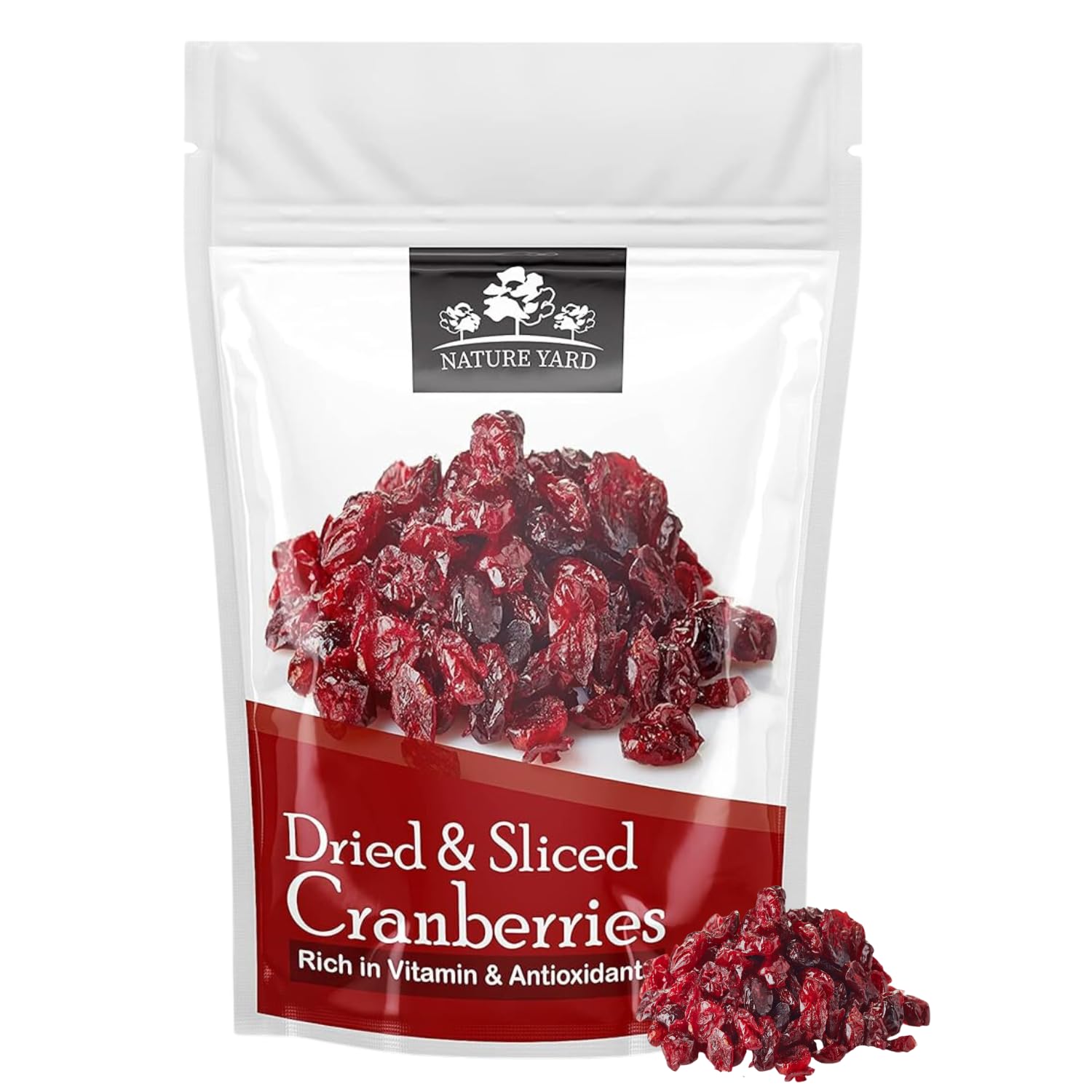 NATURE YARD Organic American Dried Cranberry dry fruit - 1Kg - Naturally Dehydrated Real Sliced Cranberries - Sweet & Tangy Healthy Snack (B0BR3WXN2M) Amazon Price History, Amazon Price Tracker