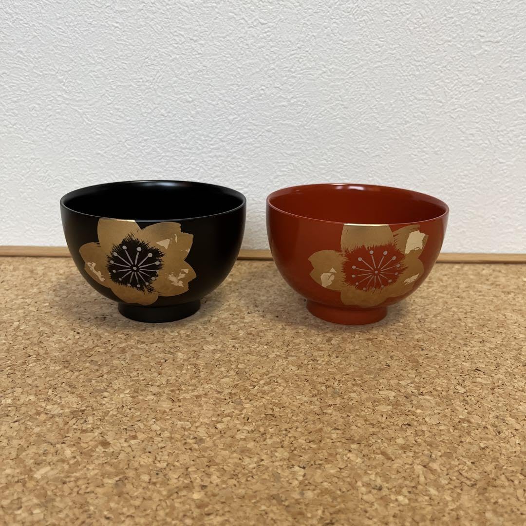 Amazon.co.jp: 山中漆器 夫婦汁椀セット : Toys & Games