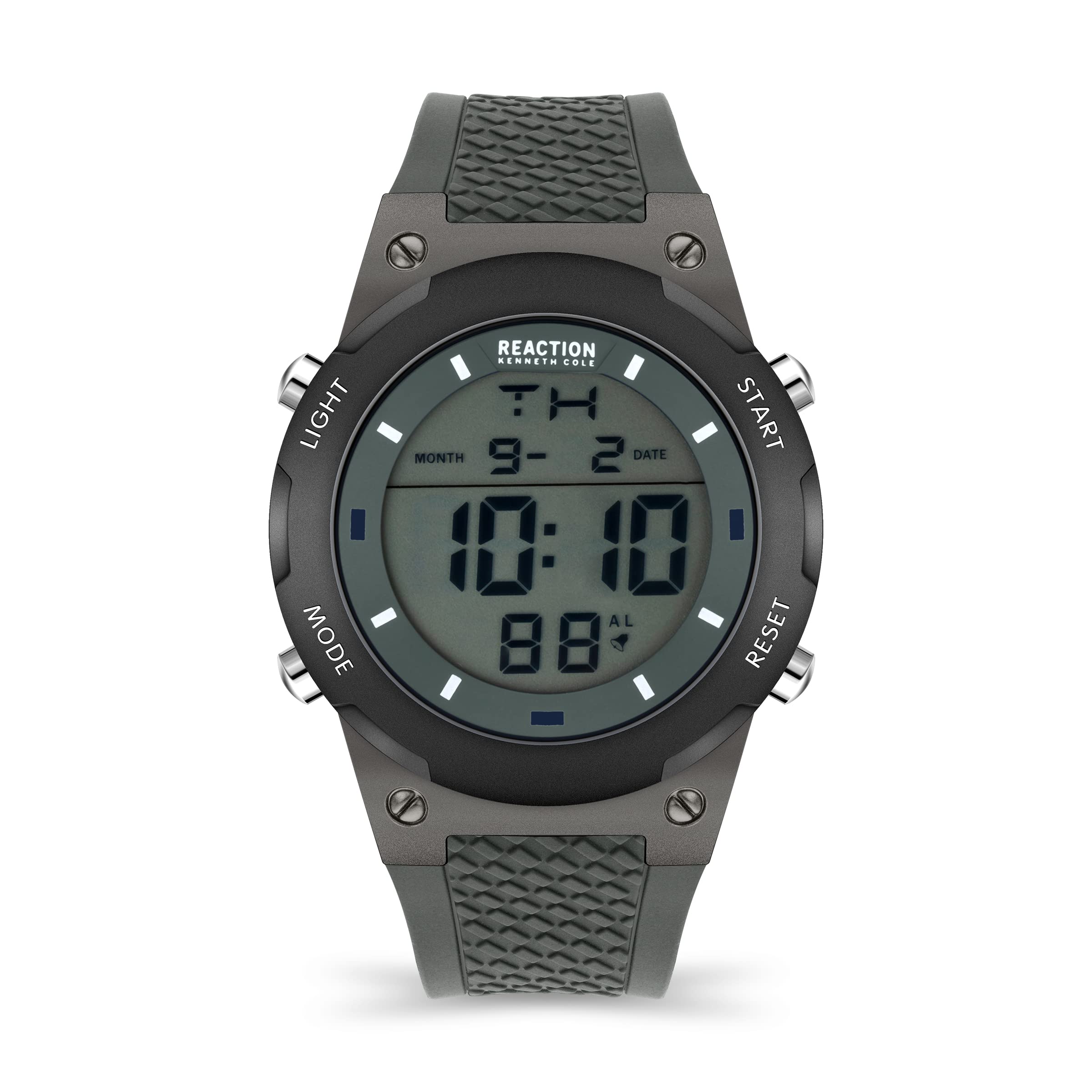 Kenneth Cole Reaction Digital Grey Dial Mens Watch-KRWGP2194301 (B09KYG83NC) Amazon Price History, Amazon Price Tracker