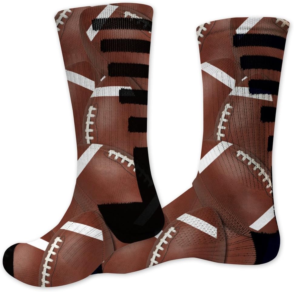 VictoryStore Football Performance Crew Sock - Design 1