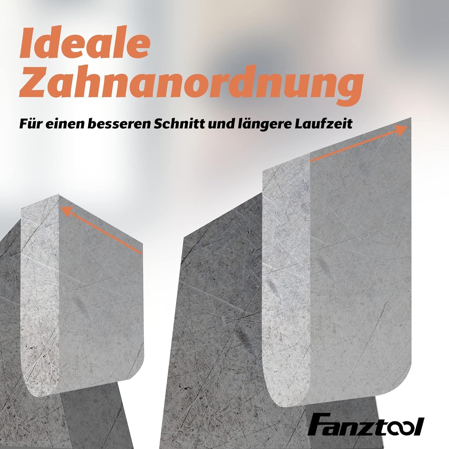 FANZTOOL Zestaw brzeszczotów do piły tarczowej 23 cm z ochroną zębów do podkaszarki – nóż zapasowy do podkaszarki akumulatorowej i benzynowej oraz podkaszarki, idealny do prac koszących (36Z/ 36Z