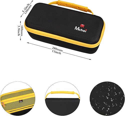 Miniatura 8 de Mchoi Estuche rígido adecuado para DEWALT DCF850BDCF860BDCF870B 20V inalámbrico sin escobillas compacto 14 pulgadas, solo funda