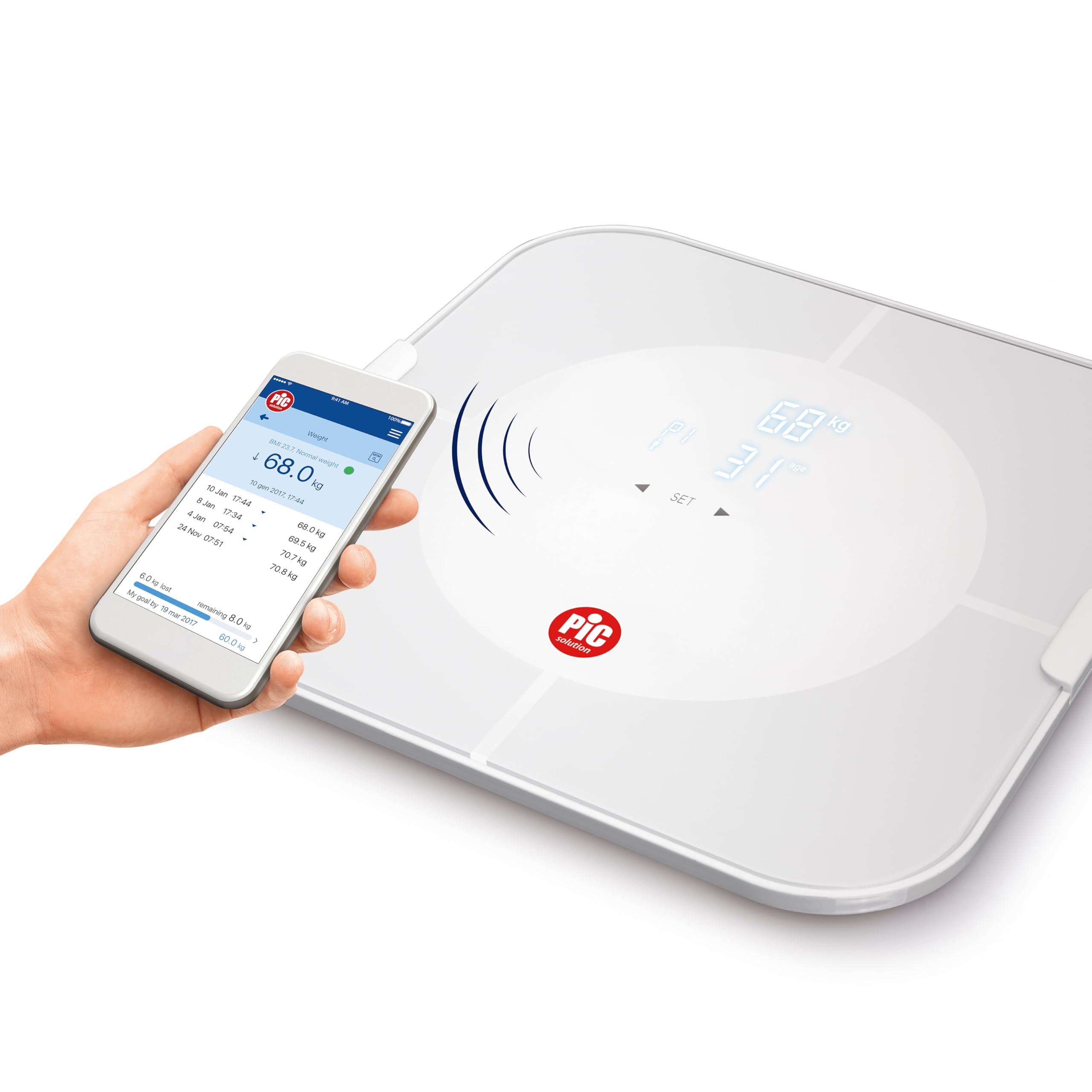 Pic Solution BodyStation Bilancia Digitale