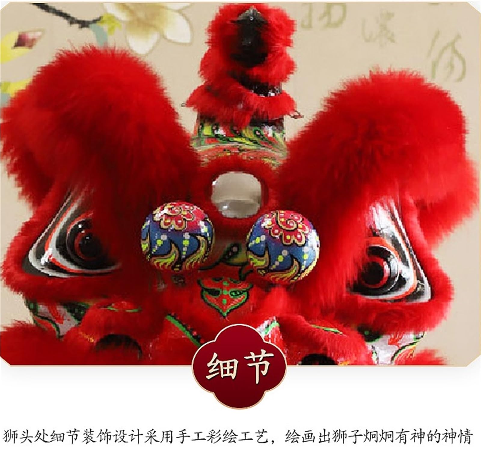 Drago Cinese per Feste Costume da Ballo del Leone Drago Cinese for Gli Sport all'Aria Aperta Capodanno for Adulti Feste Cinesi in Italia