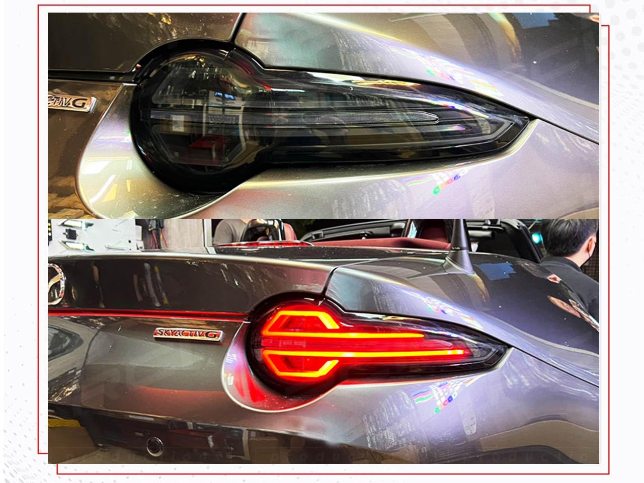 Exterior Accessories - Black Full LED Tail Lights with Sequential