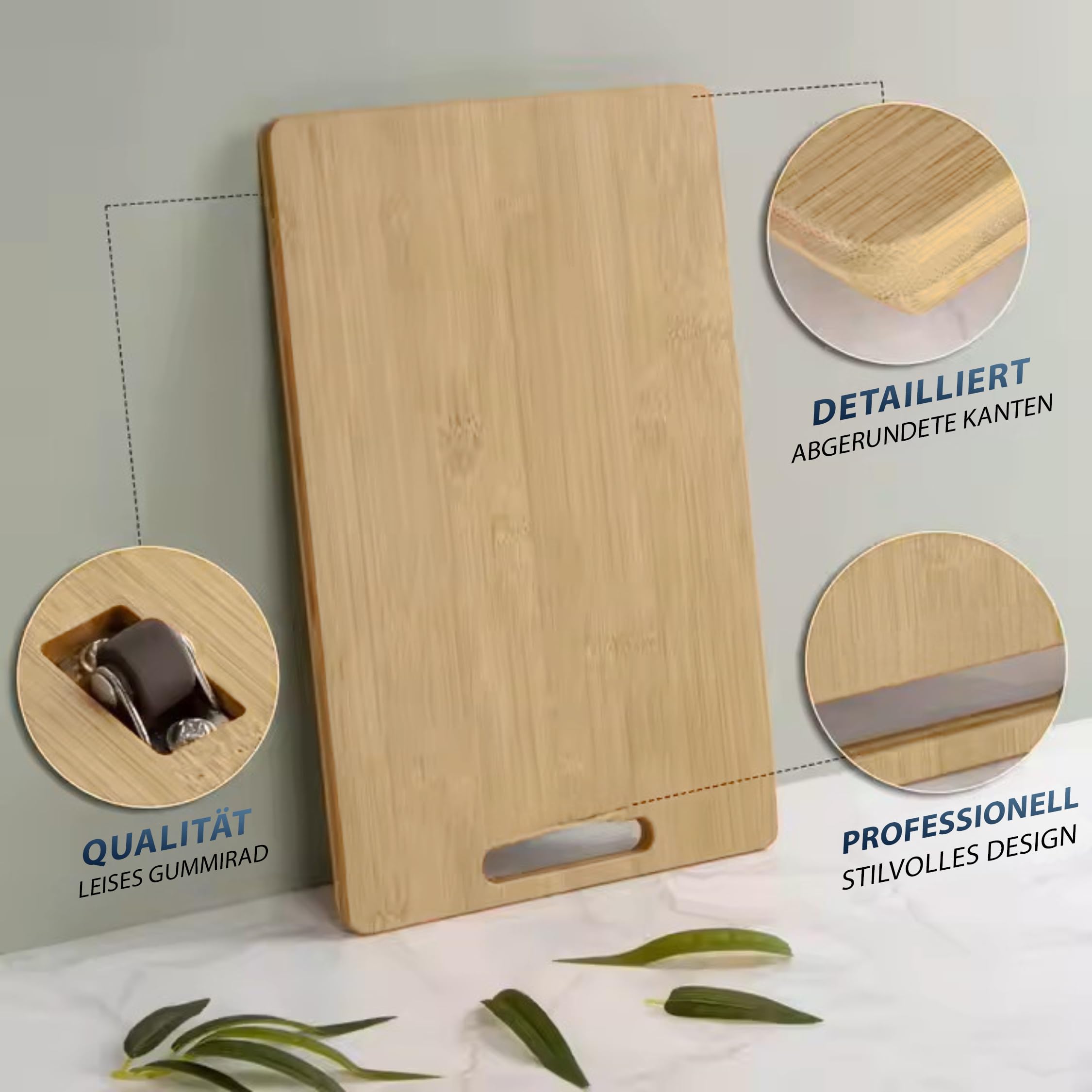 Schiebetablett aus Naturholz für Kaffeemaschine und schwere Geräte, elegant und langlebig, für Küche, einfacher Zugriff und Platz sparen (S (19 x 37 x 1) cm)
