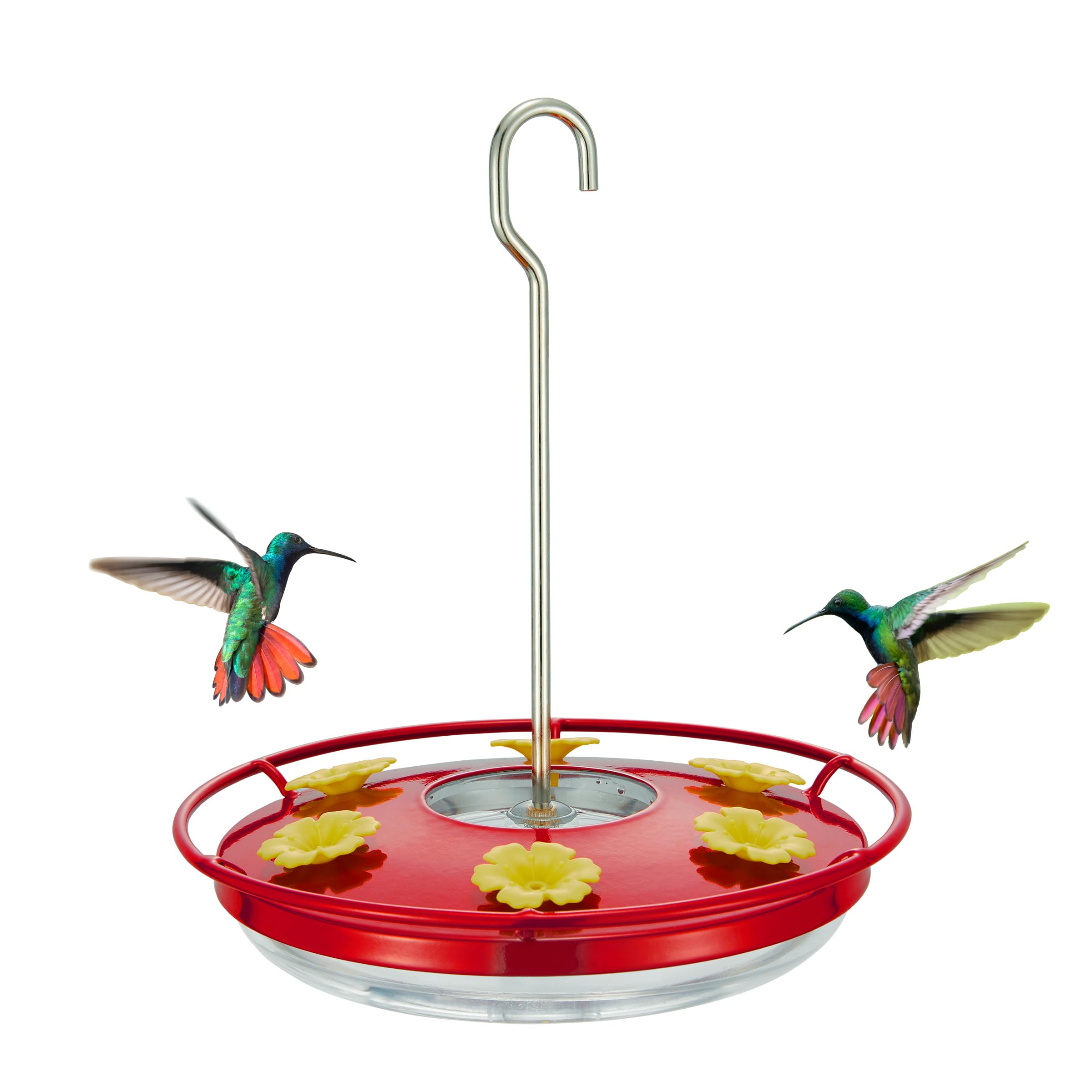 Amazon.com : Kingsyard Hummingbird Feeder for Outdoors Hanging - Heavy ...