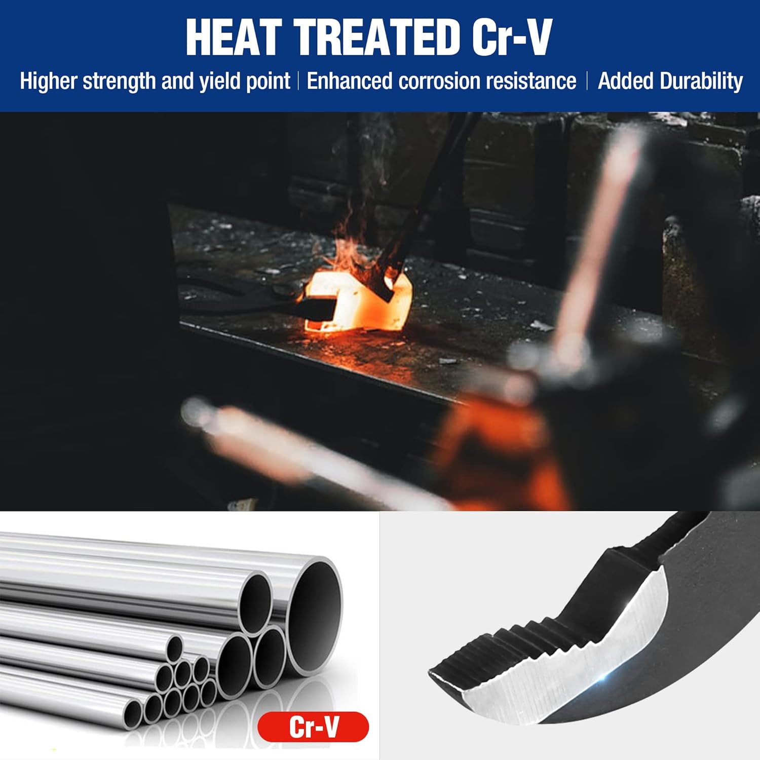 WORKPRO fogó ergonomikus fogantyú