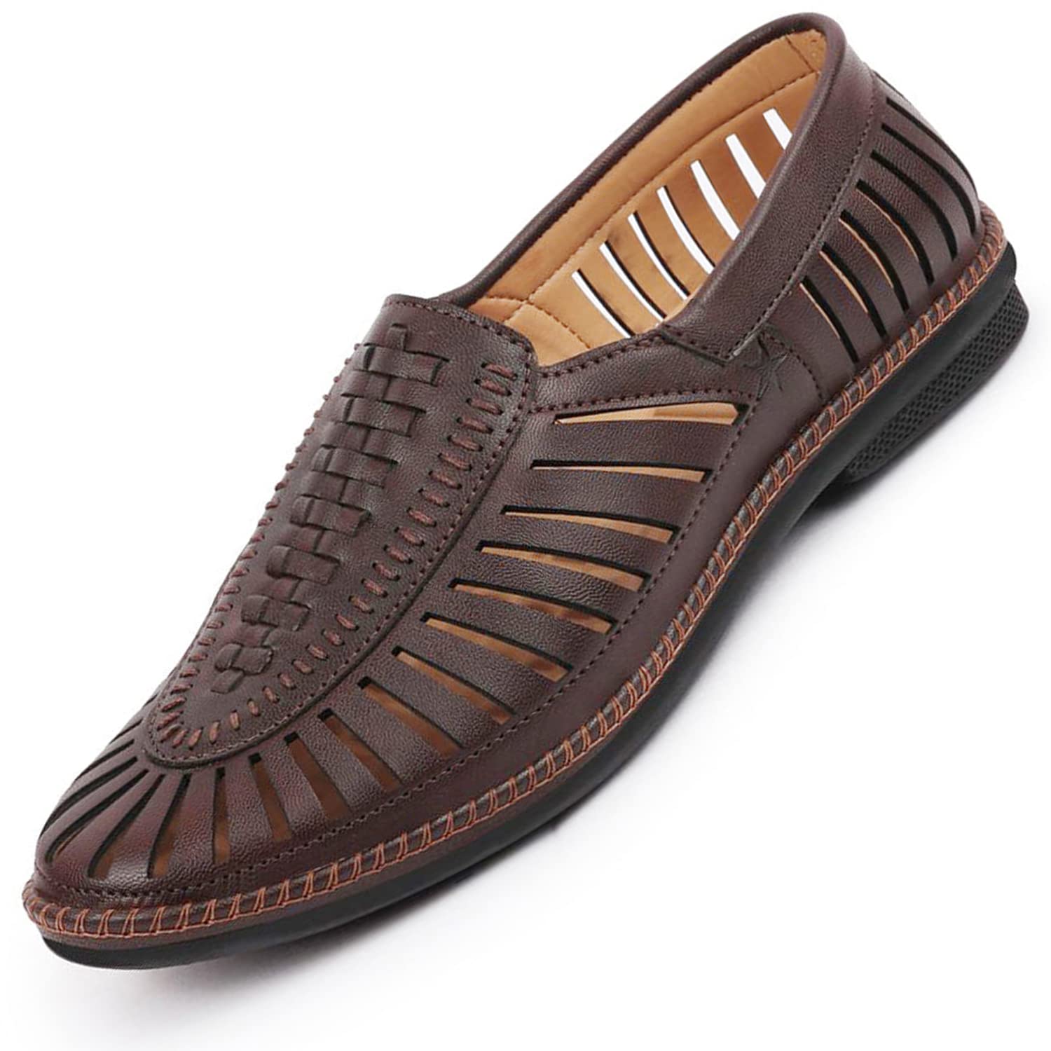 See full amazon price history chart for FAUSTO FST KI-9974 BROWN-40 Mens Brown Laser Cut Stitched Ethnic Jutis & Mojaris (6 UK) FAUSTO FST KI-9974 BROWN-40 Mens Brown Laser Cut Stitched Ethnic Jutis & Mojaris (6 UK) (B09DL8JMYW) Amazon Price History, Amazon Price Tracker