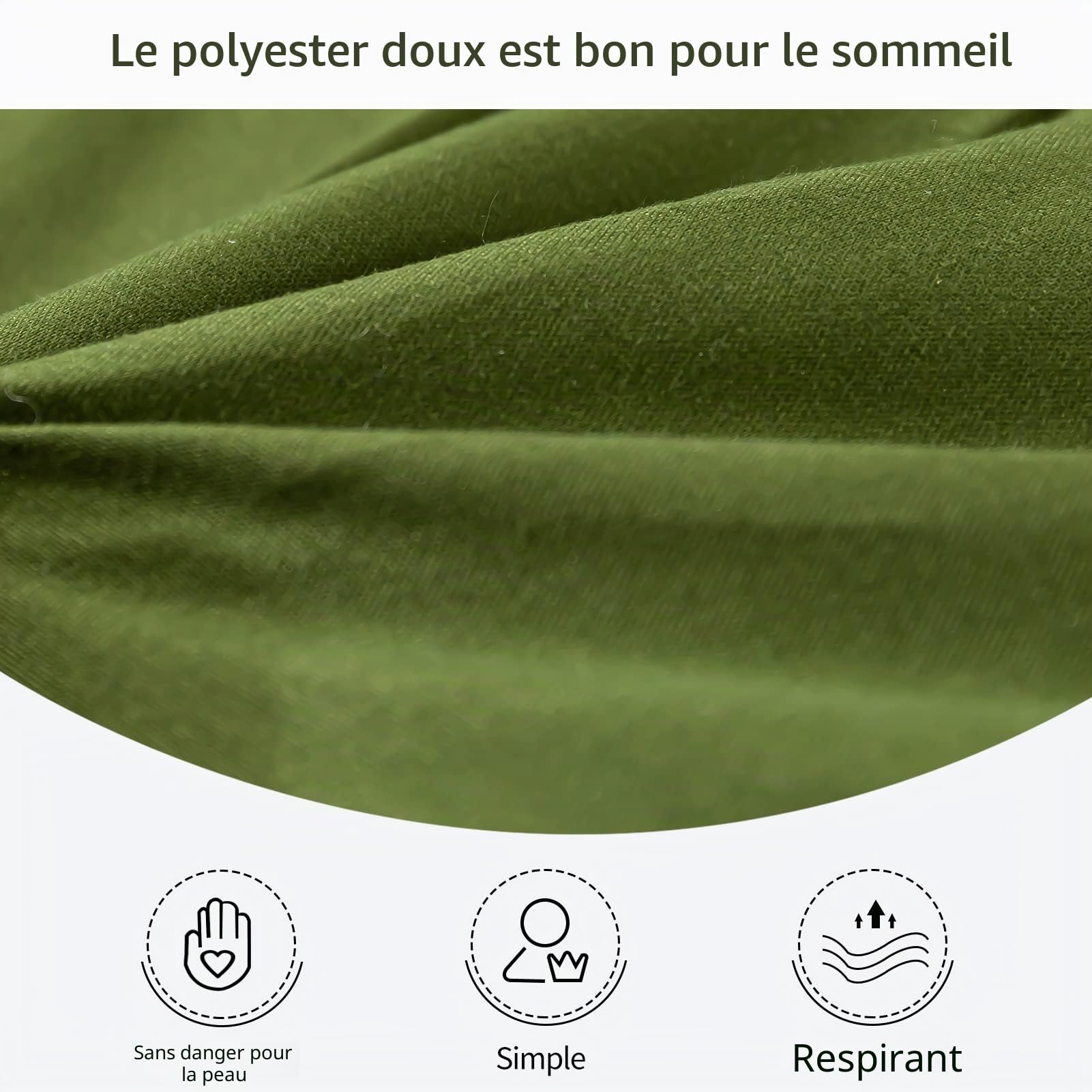 Maxyoyo Matelas futon japonais rembourré - Matelas de sol matelassé - Tapis de couchage pliable extra épais - Respirant - Lit d'invité, canapé, camping - Vert - King size