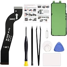 for Galaxy S24 LCD Display Flex Cable Ribbon Replacement Repair Part, Compatible with S24 5G SM-S921U/B Series, with Toolkit, Instruction