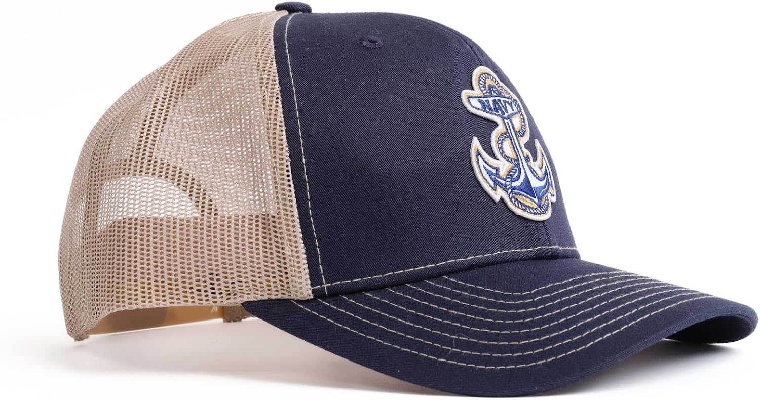 Collegiate Two Toned Premium Adjustable Snapback Trucker Hat Baseball Cap