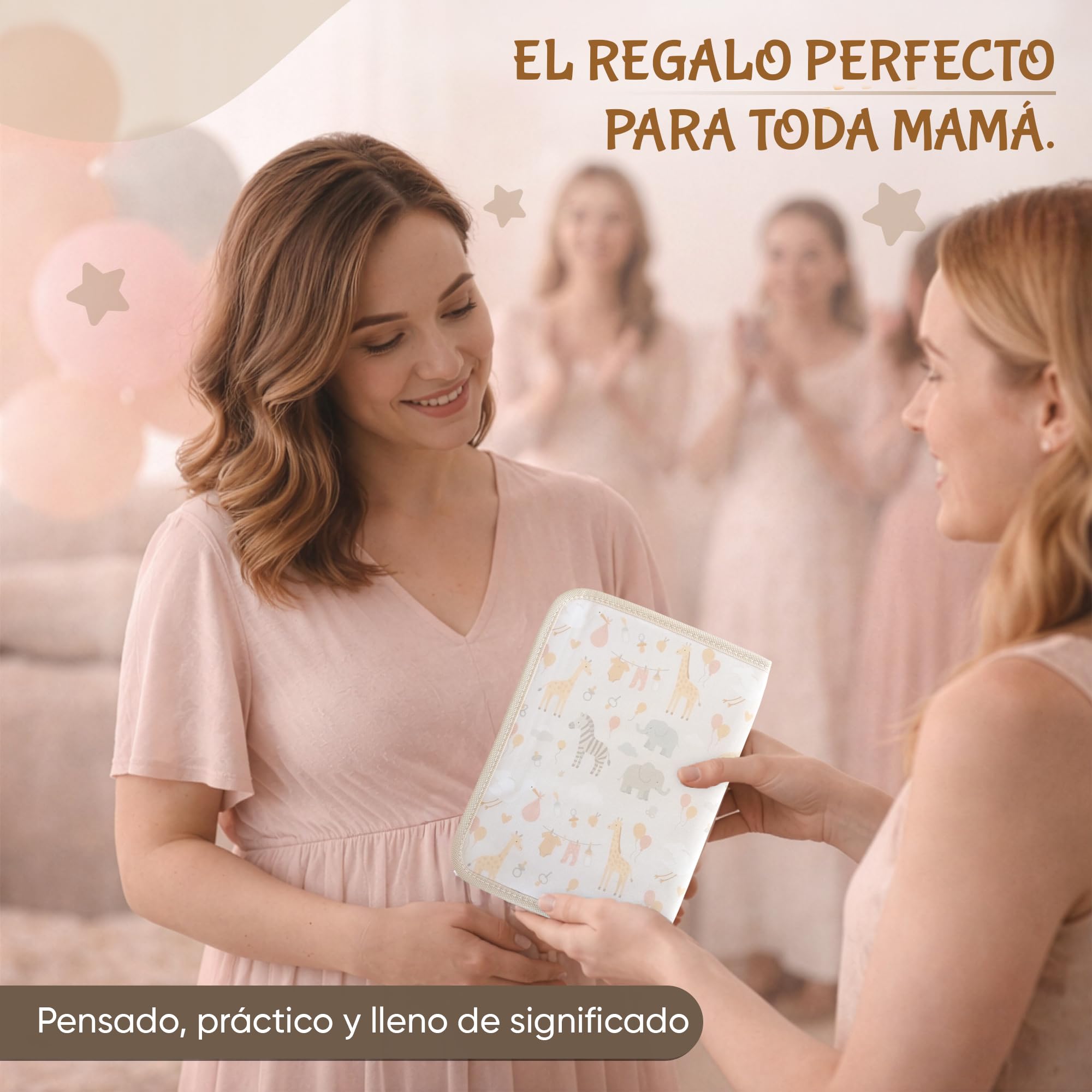 Portadocumentos Bebé para Cartilla Sanitaria con Tarjetas de Crecimiento y Primeros Logros, Carpeta y Porta Documentos Bebé, Funda Libro de Salud, Regalo para Baby Showers — view 8
