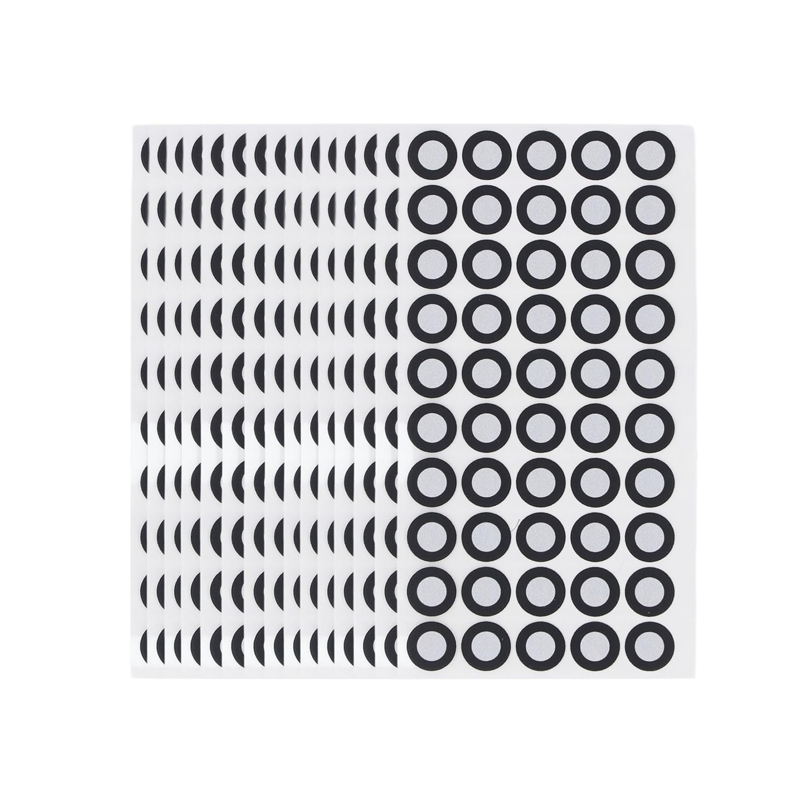 1000 punktów Markery skanowania 3D do ręcznego skanera 3D Odbicie rozproszone Cele pozycjonowania do śledzenia(5mm 8mm 1000pcs)