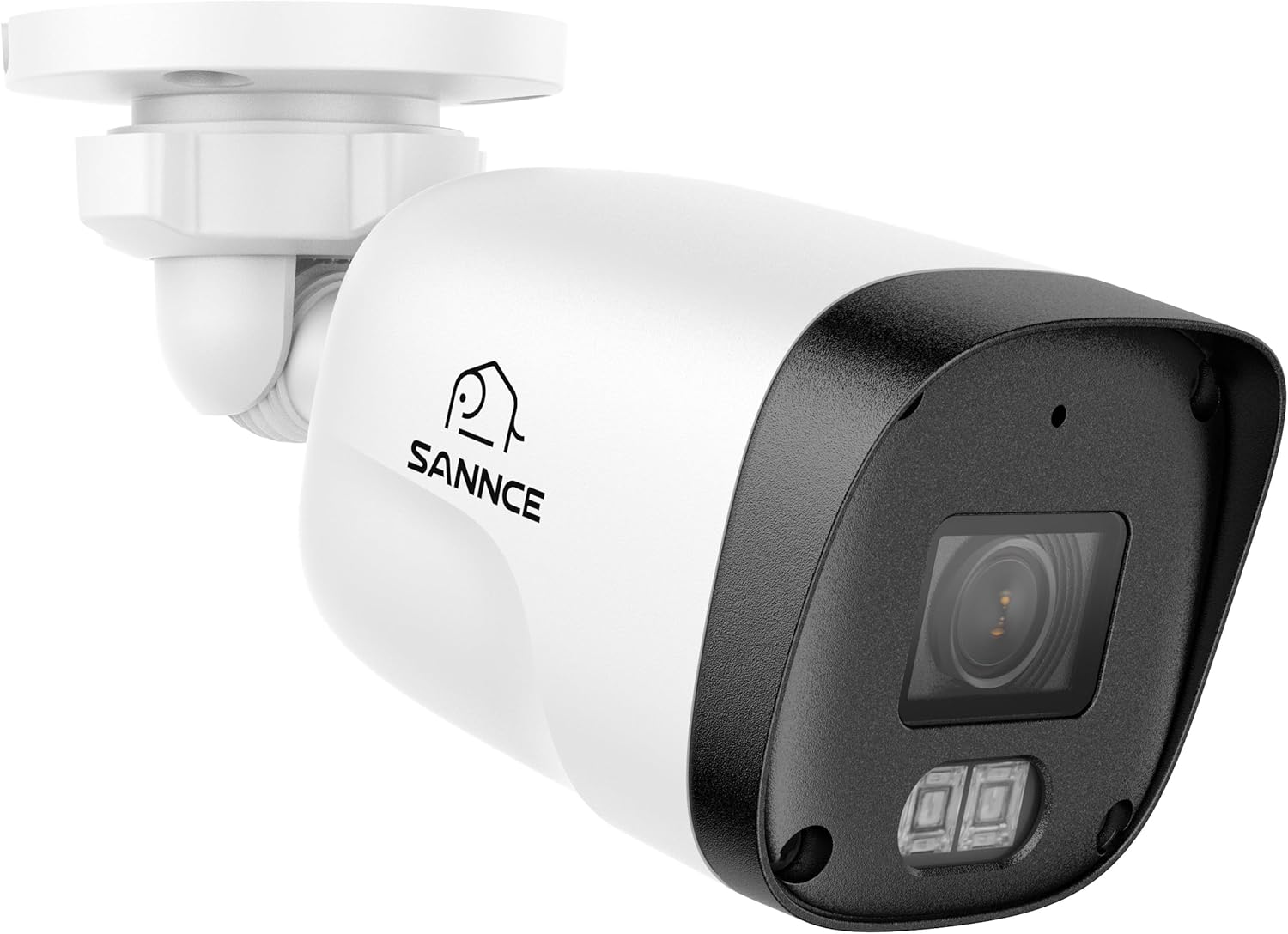 SANNCE 2K 3MP Super HD PoE IP Security Camera - 100ft Dual IR Night Vision, Human and Vehicle Detection, IP67 Weatherproof, H.265+ Surveillance Camera for Indoor Outdoor