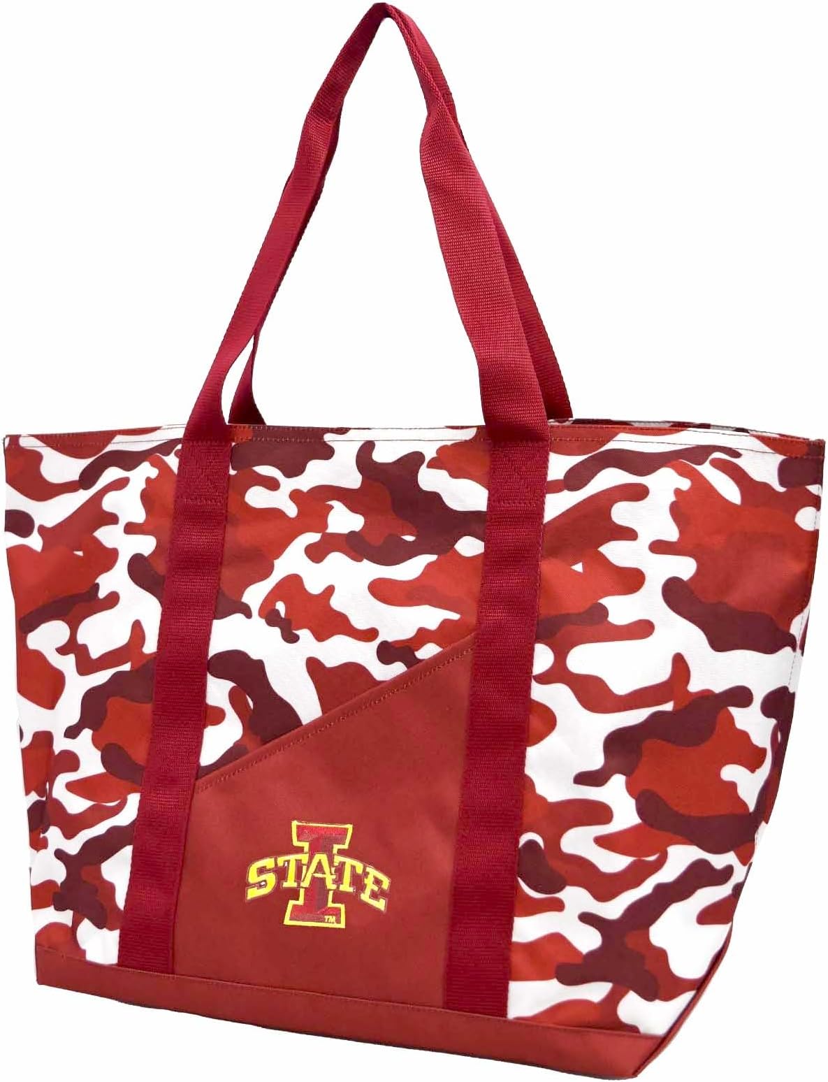 Littlearth Unisex-Adult NCAA Wisconsin, U of Super-Duty Camo Tote, Team Color, One Size