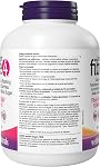Webber Naturals La droite Fibre4 IBS Comprimés de malaise intestinal, 150 Comprimés, Supplément fibreux pour la santé digestive, faible FODMAP, végétalien